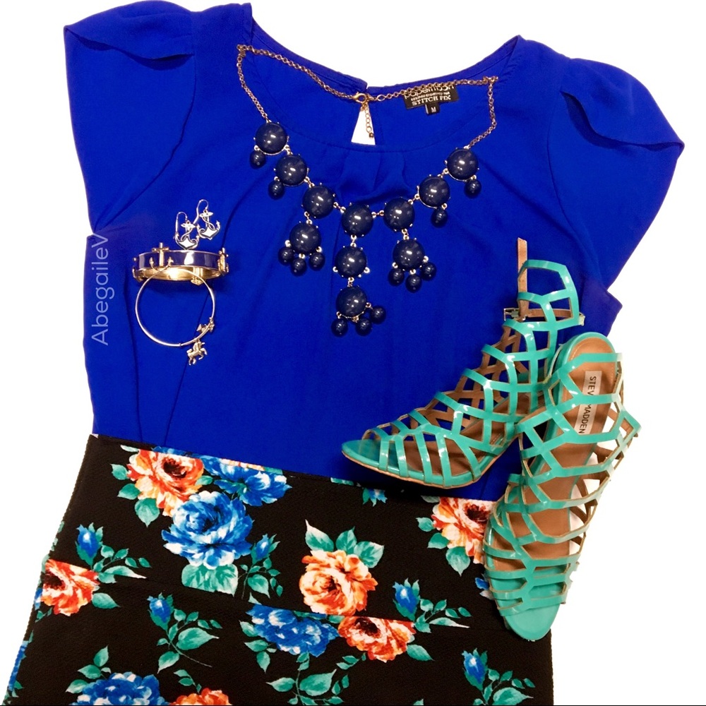 Papermoon Stitch Fix Bastille Tulip Sleeve Blouse